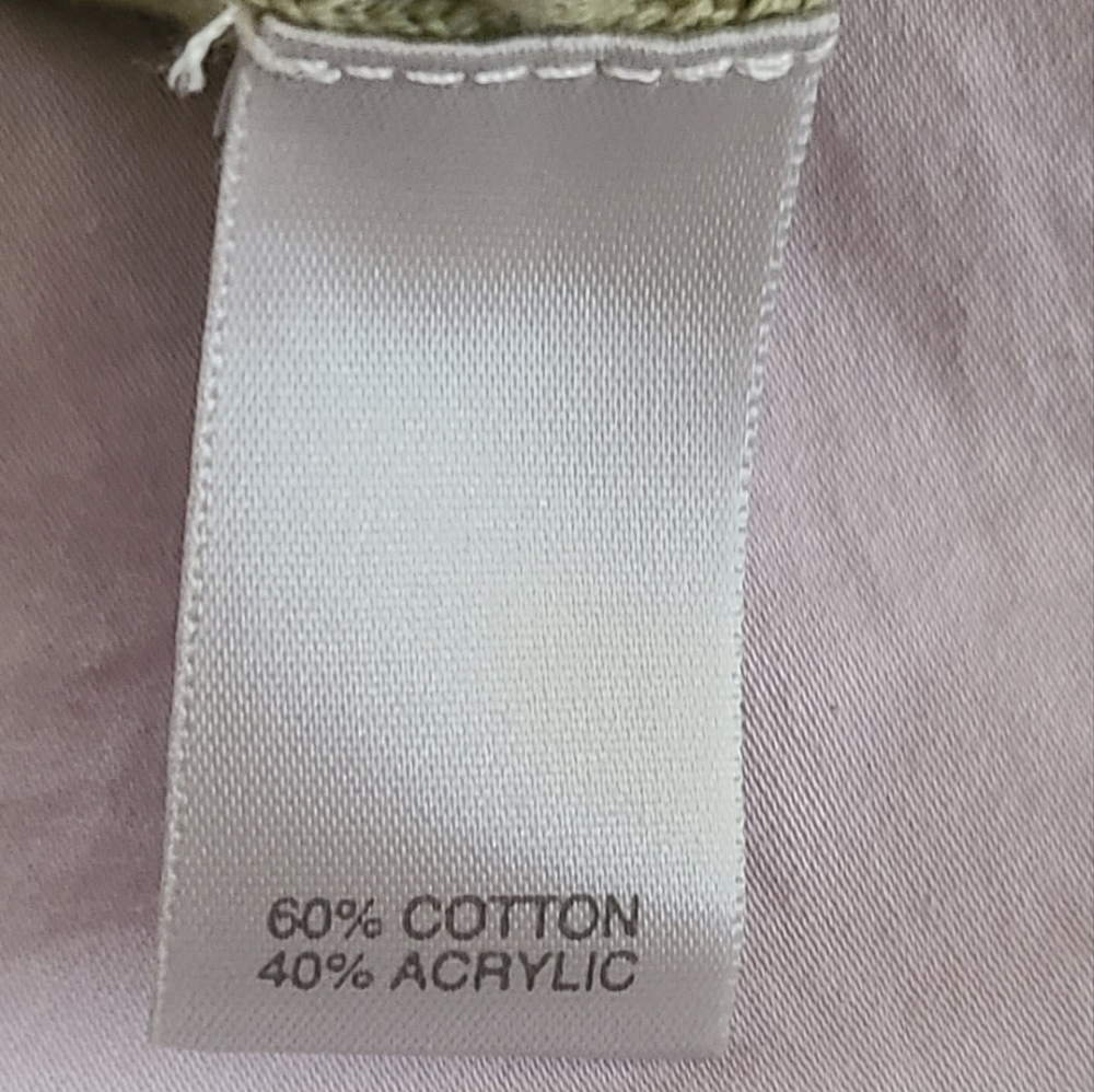 Green Ribbed Sweater - Picture 8 of 9